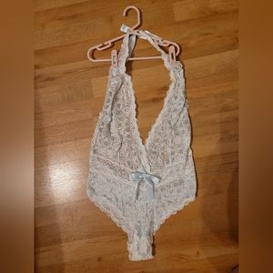 Victoria Secret bridal teddy